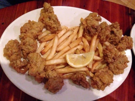 Fried oyster platter - Picture of Bayou Bill's Crab House, Santa ...